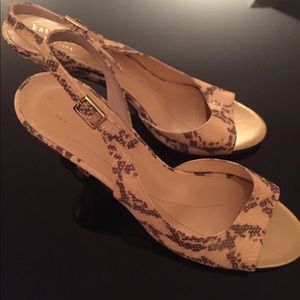 KATE SPADE Classy and summery snake print sandals- brand new!